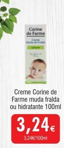 Creme hidratante corine de farme