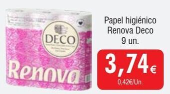Papel higiênico renova