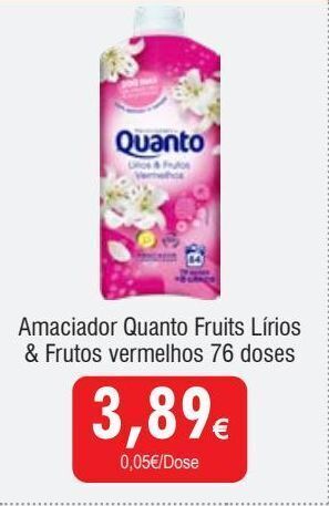 Amaciador quanto