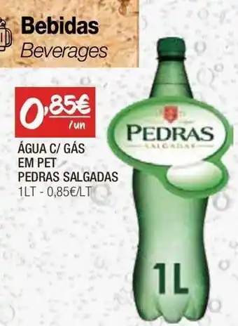 Spar Água com gás pedras promoção