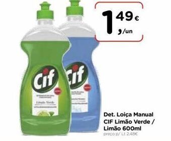 Detergente lavalouça cif