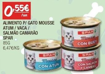 Spar Ração para gatos spar promoção