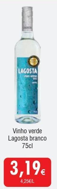 Vinho verde lagosta