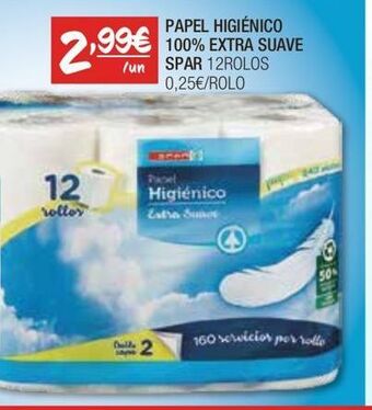 Spar Papel higiênico spar promoção