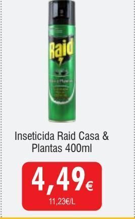Froiz Inseticida raid promoção