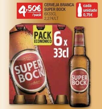 Spar Cerveja super bock promoção