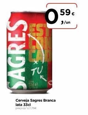 Aqui é fresco Cerveja sagres promoção