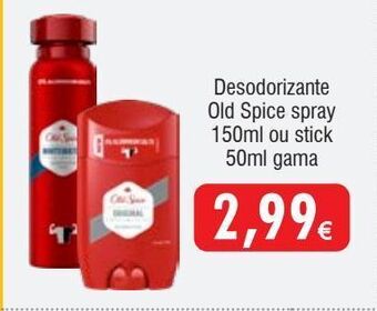 Desodorizante old spice
