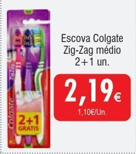 Escova de dentes colgate