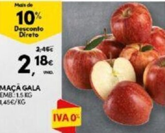 Continente MAÇÃ GALA EMB 1.5 KG promoção