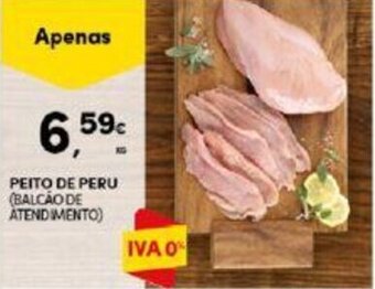 Continente PEITO DE PERU (BALCÃO DE ATENDIMENTO) promoção