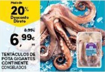 TENTÁCULOS DE POTA GIGANTES CONTINENTE CONGELADOS
