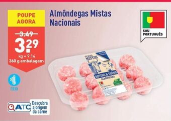 ALDI Almôndegas promoção