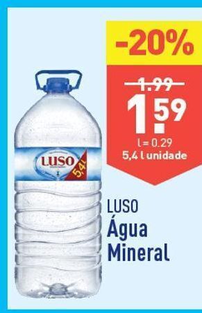 ALDI Água luso promoção