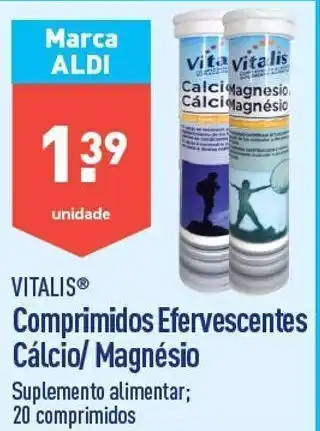 ALDI Complementos vitalis promoção