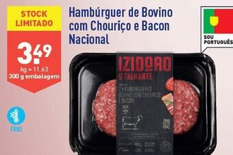 Hambúrguer bovino