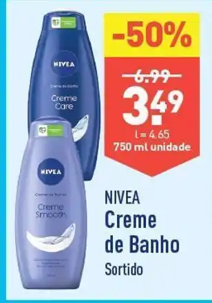 ALDI Cremes nivea promoção