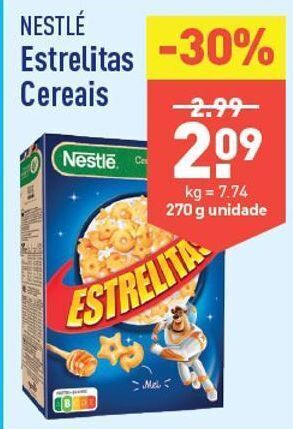 ALDI Cereais nestlé promoção