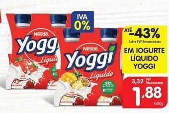 Minipreço Iogurte yoggi promoção