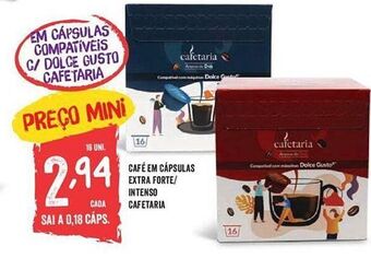 Minipreço Cápsulas de café promoção