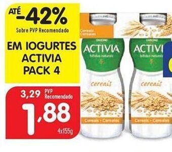 Minipreço Iogurte activia promoção