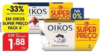 Minipreço Iogurte oikos promoção