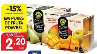 Minipreço Puré de frutas promoção