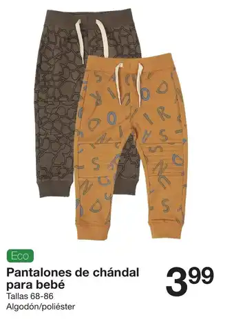 Zeeman Pantalones de chándal para bebé promoção