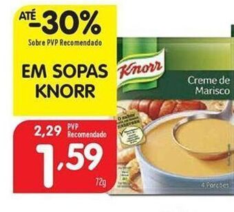 Minipreço Sopa knorr promoção