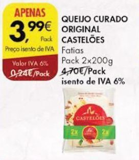 Pingo Doce Queijo curado castelões promoção