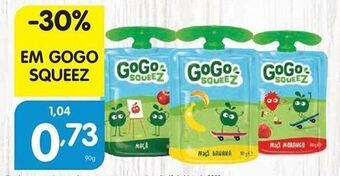 Polpa de frutas gogo squeez