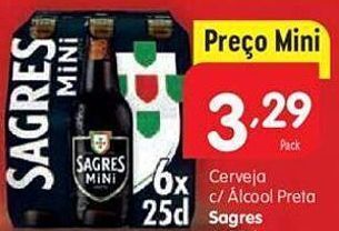 Minipreço Cerveja sagres mini promoção
