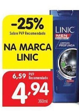 Minipreço Shampoo linic promoção