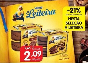 Minipreço Mousse de chocolate nestlé promoção