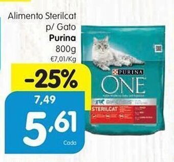 Minipreço Ração para gatos purinaone promoção
