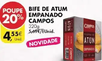 Pingo Doce Bife de atum empanado campos promoção