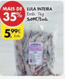 Pingo Doce Lula inteira promoção