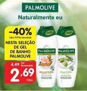 Minipreço Gel de banho palmolive promoção