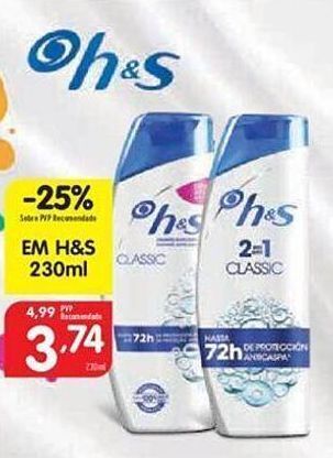Minipreço Shampoo head & shoulders promoção