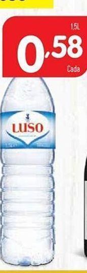Minipreço Água luso promoção