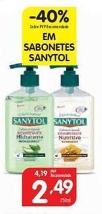 Minipreço Sabonete líquido sanytol promoção