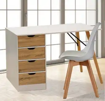 Bricomarché Secretária 120x60x75cm promoção