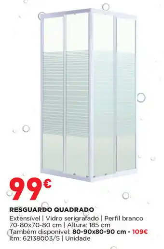 Bricomarché Resguardo Quadrado 70-80x70-80cm promoção