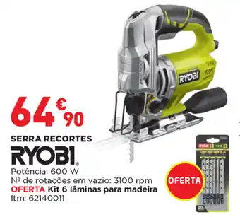 Serra Recortes Ryobi 600W