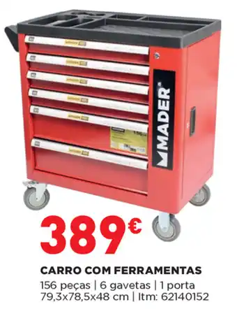 Bricomarché Carro com Ferramentas 79,3x78,5x48cm promoção