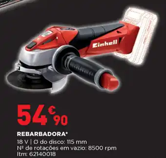 Bricomarché Rebarbadora 18V 115mm promoção