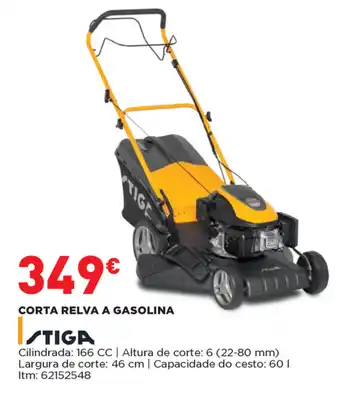 Bricomarché Corta Relva A Gasolina 166cc promoção