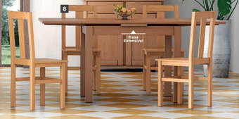 Bricomarché Conjunto "Europa" Mesa + 4 Cadeiras promoção