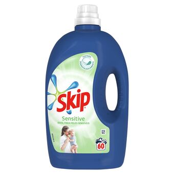 Auchan Detergente roupa máquina skip promoção