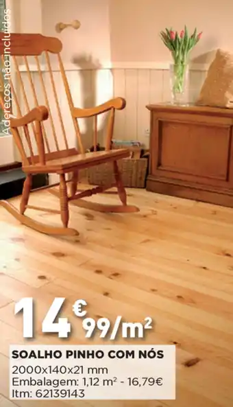 Bricomarché Soalho Pinho com Nós promoção